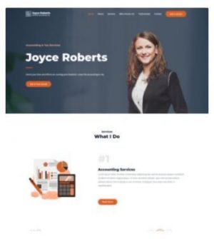Diseño de web Contadora en EMPRESAR Reactivacion empresarial